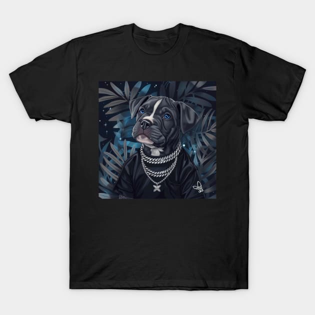 Blingy Staffy T-Shirt by Enchanted Reverie